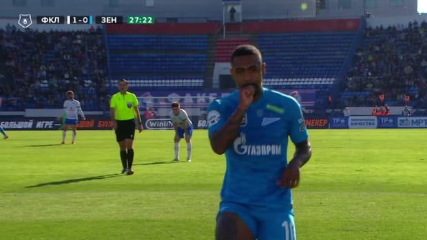 Malcom's brilliant strike vs Fakel